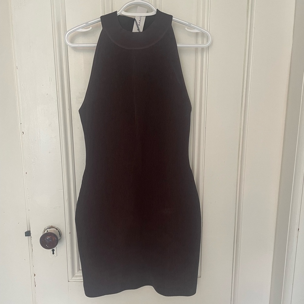 Babaton brown Sleeveless Dress